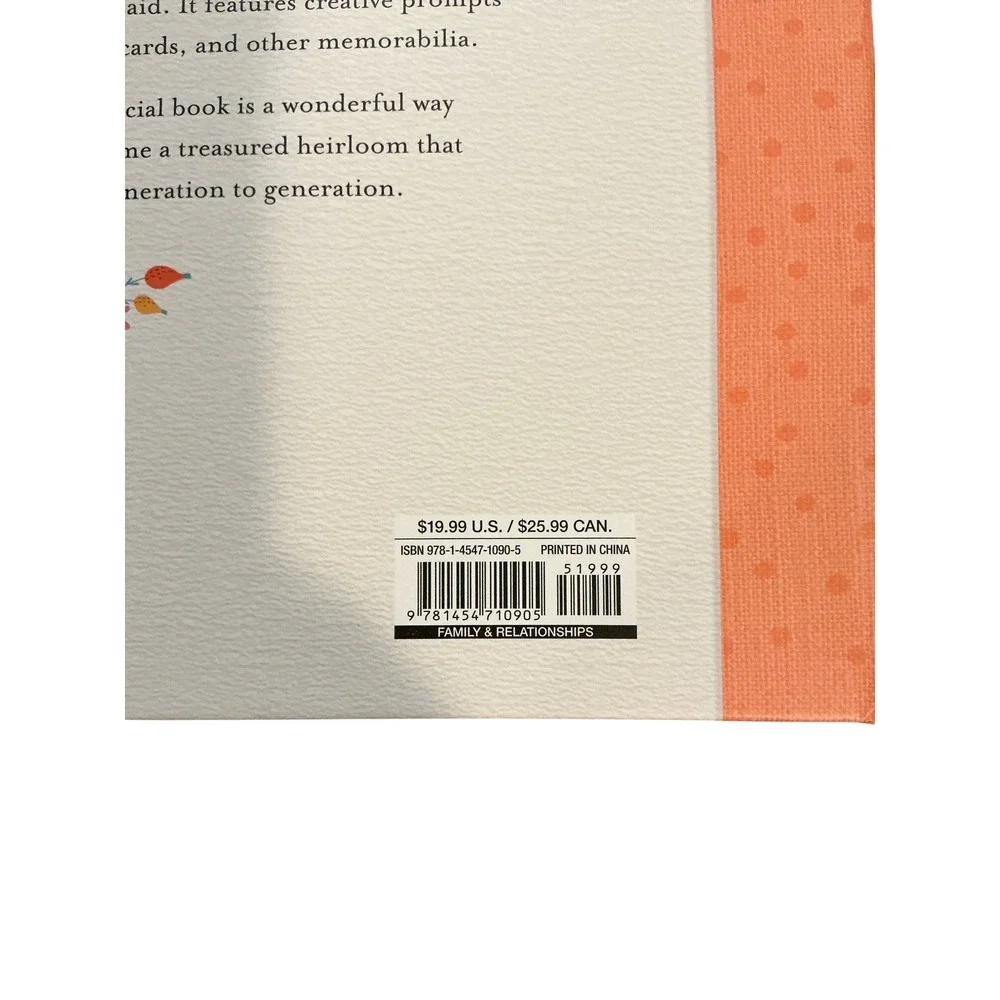 Union Square & Co A‎ Grandparents Keepsake Album Baby Memory Book Elephant Book